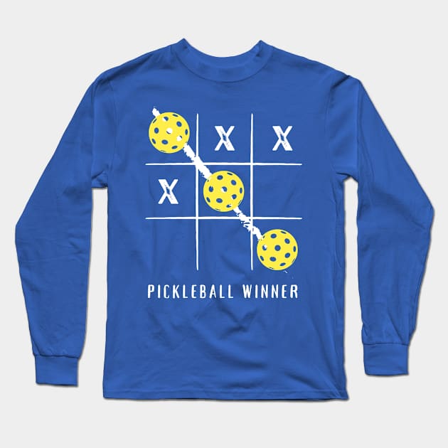 Tic Tac Pickleball Long Sleeve T-Shirt by Hayden Mango Collective 